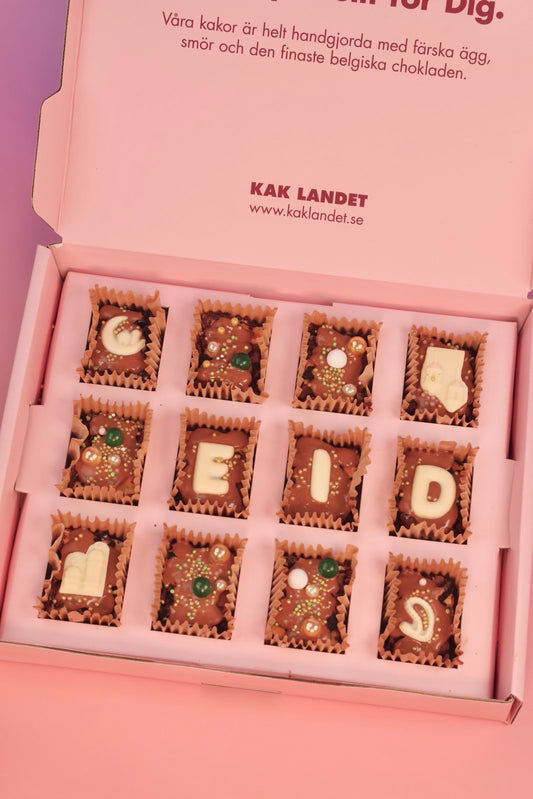 Eid brownie låda